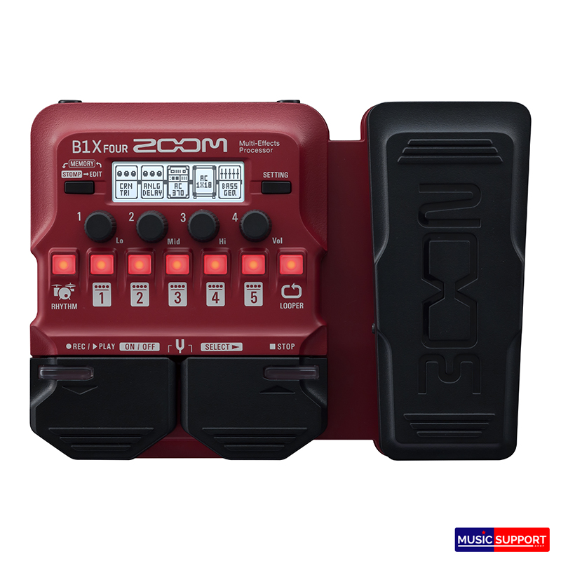 ZOOM B1X FOUR BASS MUTI-EFFECTS PROCESSOR