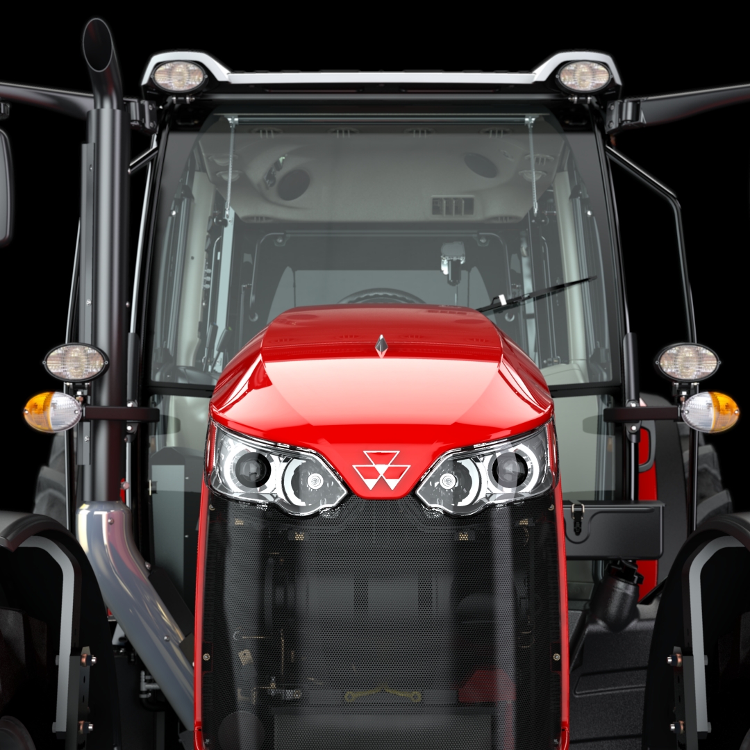 รถไถ แทรกเตอร์ 122 แรงตู้แอร์ แมสซี่ย์ ระเบิดดินดาษ รถไถใหญ่ ไถอ้อยสบาย