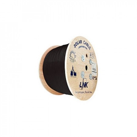 Link CB-1040AB-5 PV Solar Cable, 62930 IEC131, H1Z2Z2-K, (1,500V), 1x4 mm² Black Color 500 m./Roll. *ส่งฟรี กรุงเทพและปริมณฑล