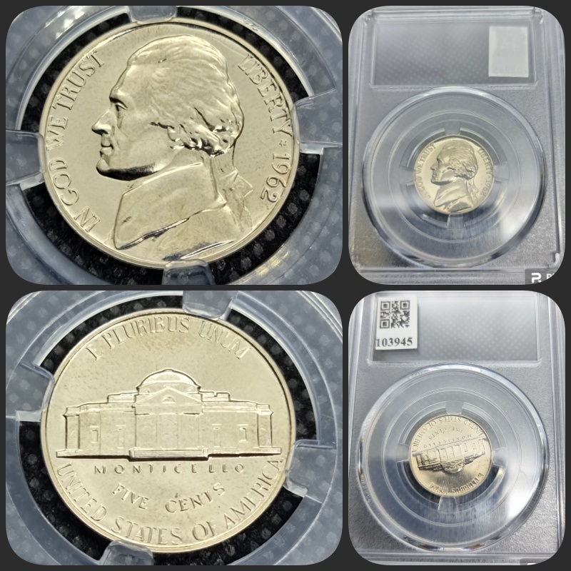 Jefferson Nickel 1962