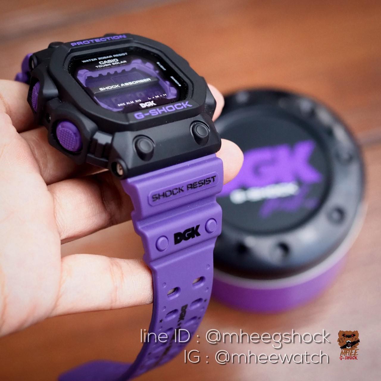 นาฬิกา G-Shock รุ่น GX-56DGK ฉายา ยักษ์ม่วง DGK ของแท้ ประกันศูนย์ (Super Rare Item)