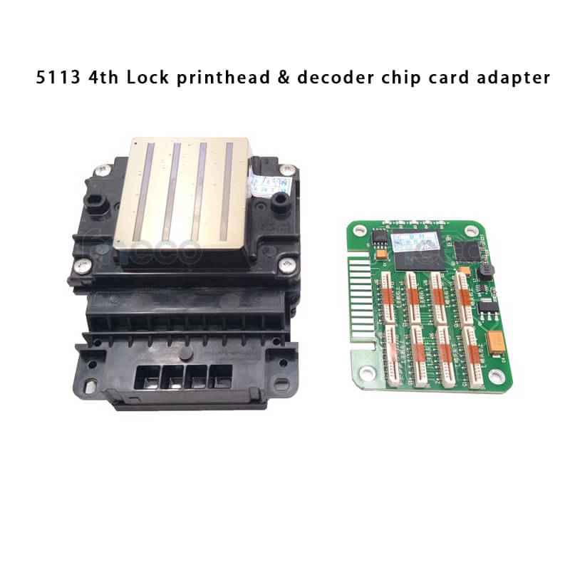 หัวพิมพ์ Ep-son เอปสัน 5113 printhead 4nd locked FA16021 รวมทั้งชิป สำหรับเครื่องหมึกซับ
