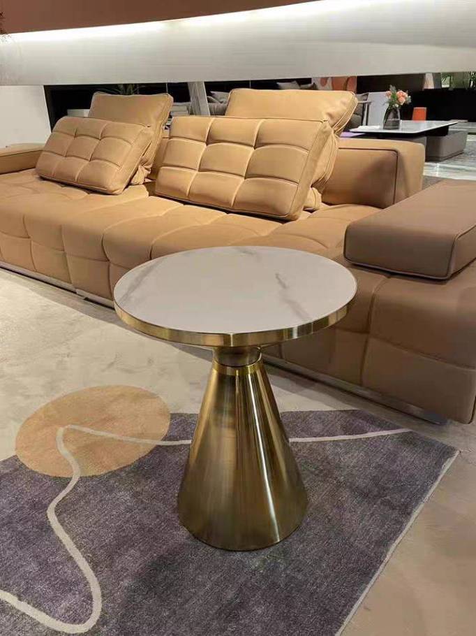 CT217D116 ZEITAKU โต๊ะกาแฟอิตาลี่ โต๊ะกลมเล็ก มุมแขกสุดหรูน้ำหนักเบา Nordic