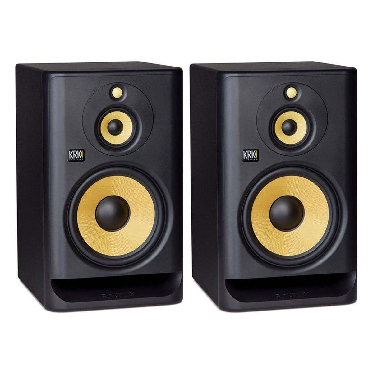 KRK ROKIT RP103G4 ตู้ลำโพงมอนิเตอร์สตูดิโอ 3 ทาง ขนาด 10 นิ้ว มีแอมป์ในตัว 300 วัตต์ (ต่อคู่/Pair)