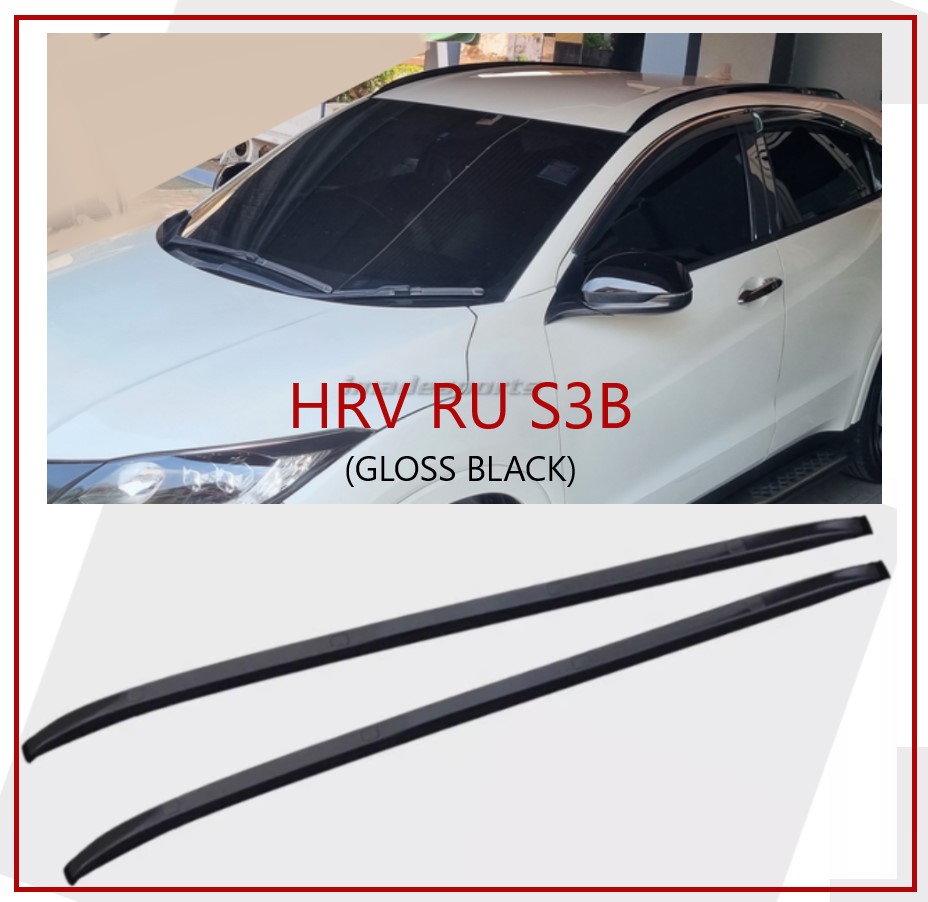 แร็คหลังคา HR-V S3B ( Gloss Black ) สีดำเงา