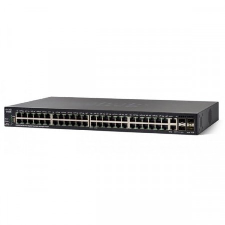 Cisco SG350X-48P 48-port Gigabit POE Stackable Switch