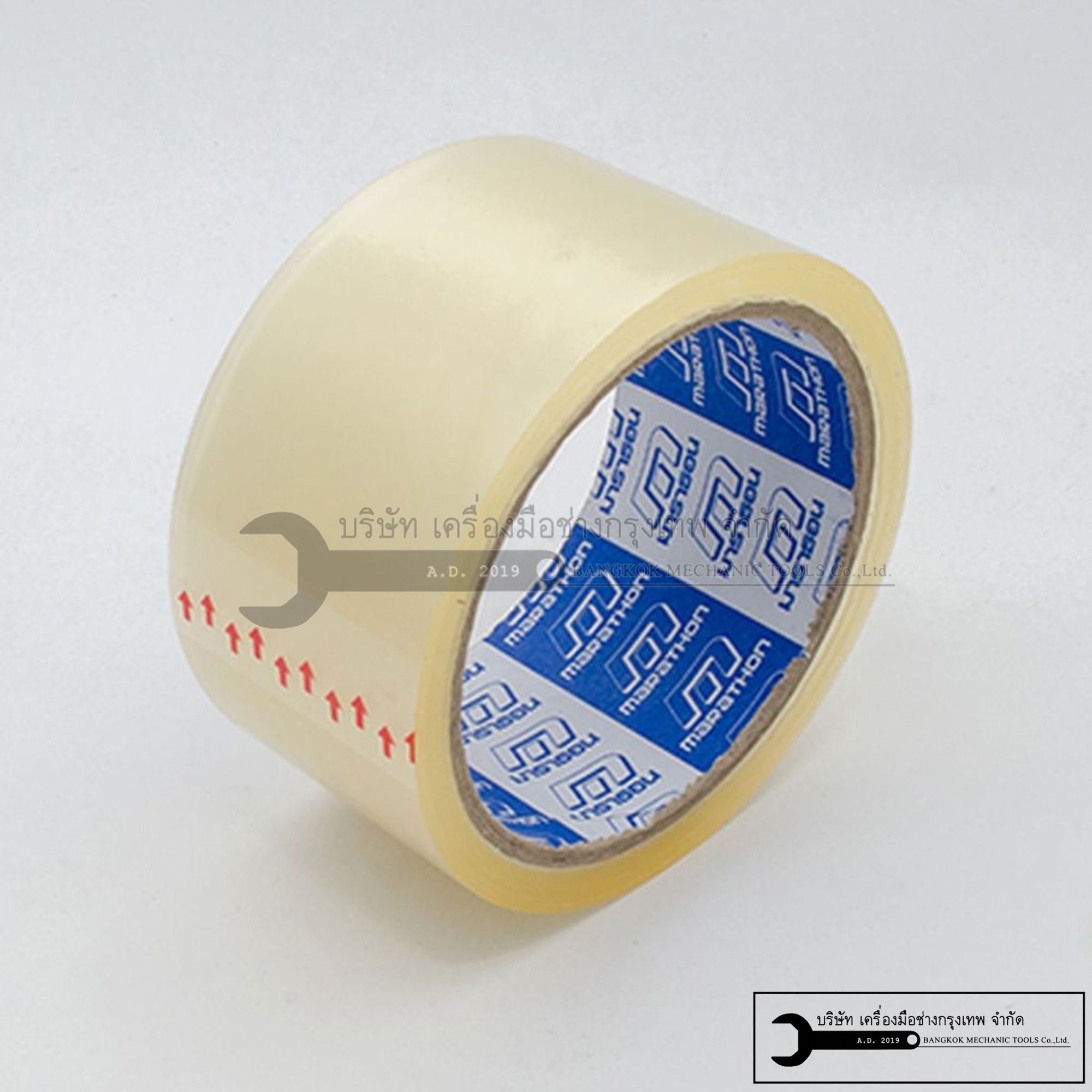MARATHON เทปปิดกล่อง OPP Tape แบบ สีใสและสีน้ำตาล ขนาด 2"x45 หลา รุ่น M323-0010 - M323-0015