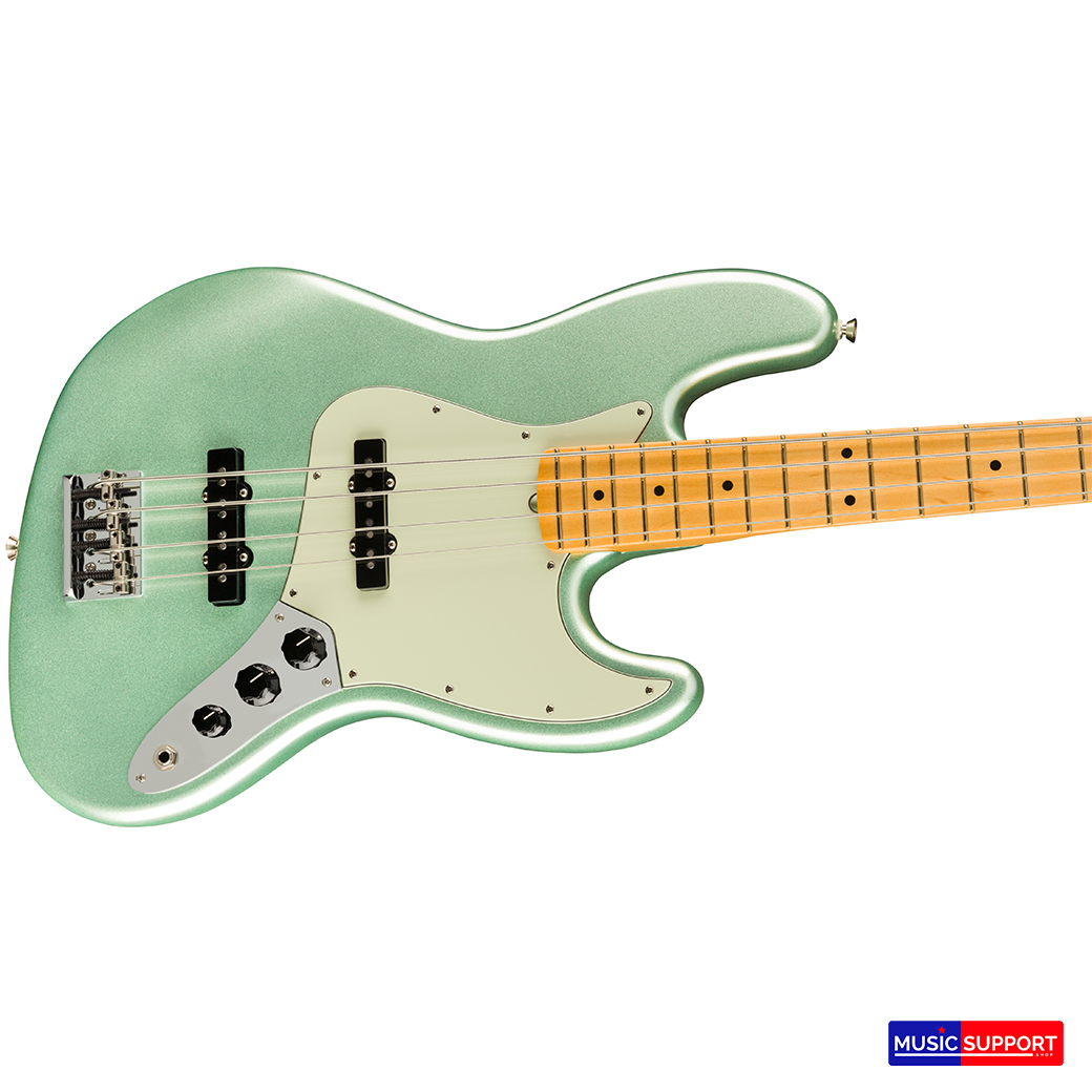 เบสไฟฟ้า Fender American Professional II Jazz Bass® MN Mystic Surf Green