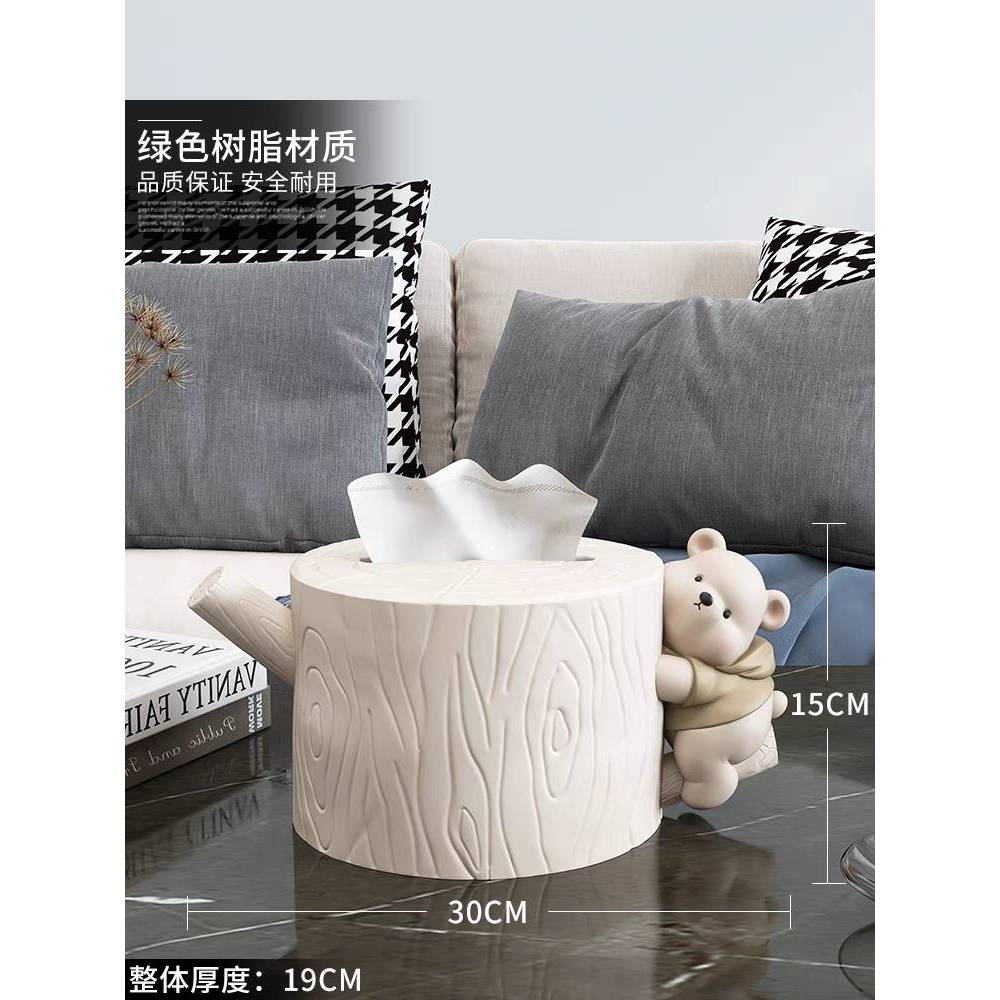 CT197D104 HOMMY กล่องกระดาษทิชชู่ ที่ใส่ทิชชู่ ของแต่งบ้าน ของแต่งห้องรับแขก