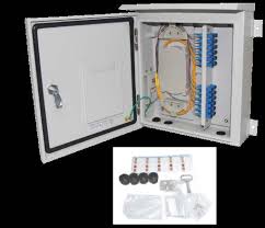 UF-4119A F.O TERMINAL 72-96C, Outdoor Steel, w/Tray & Acc.