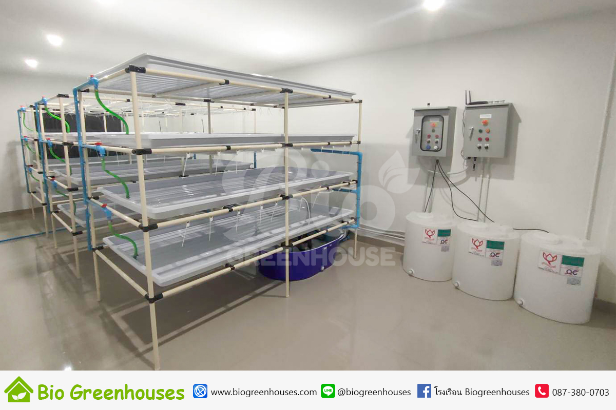 ระบบไฮโดรโปนิกส์Indoor Smart Farm กรุงเทพ