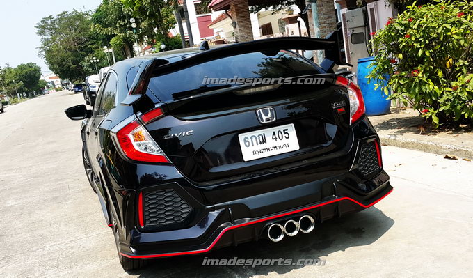 ชุดแต่ง Civic Fk Type R (สำหรับรุ่น Hatchback หรือแนว FK8)