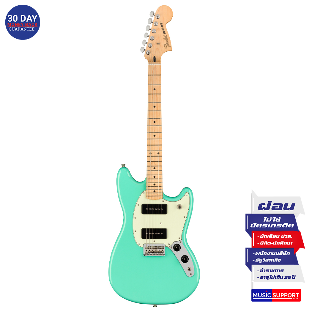 กีตาร์ไฟฟ้า Fender Player Mustang 90 MN Seafoam Green