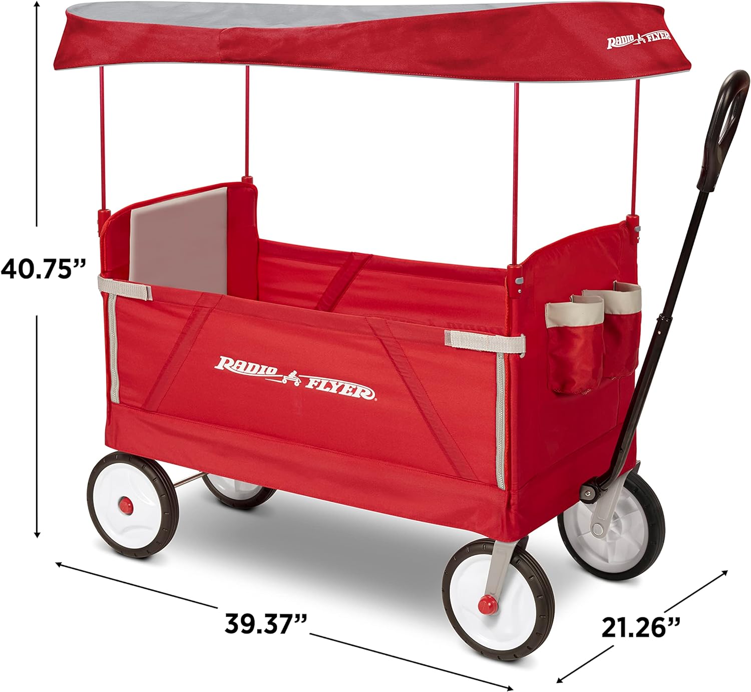 Radio Flyer 3-in-1 EZ Fold Wagon รถลากของเล่น