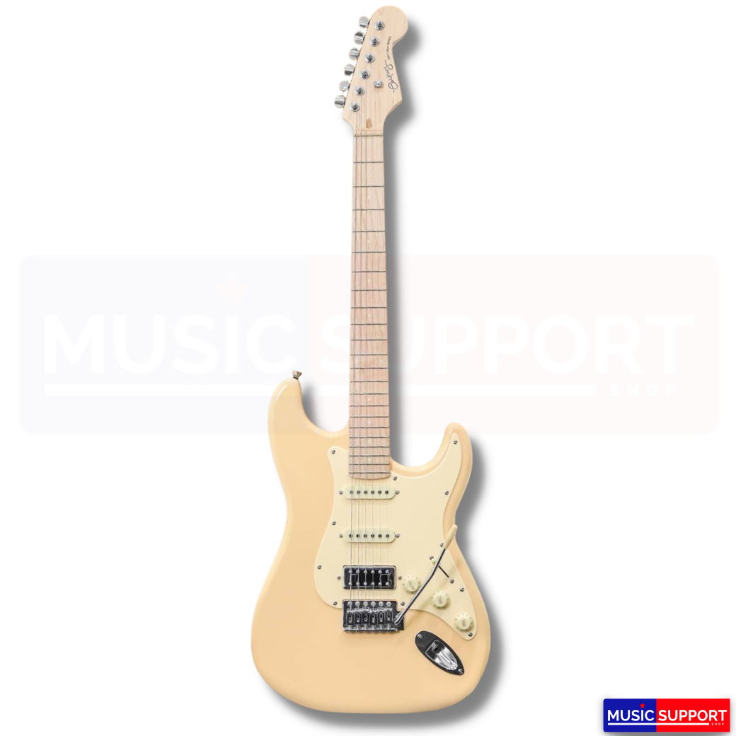 Century Soft Pale Series กีตาร์ไฟฟ้าทรง Stratocaster HSS