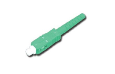 UF-0005SM/APC SC/APC Simplex Singlemode, Zirconia Conector, Green Boot 0.9, 3.0 mm diameter Cable