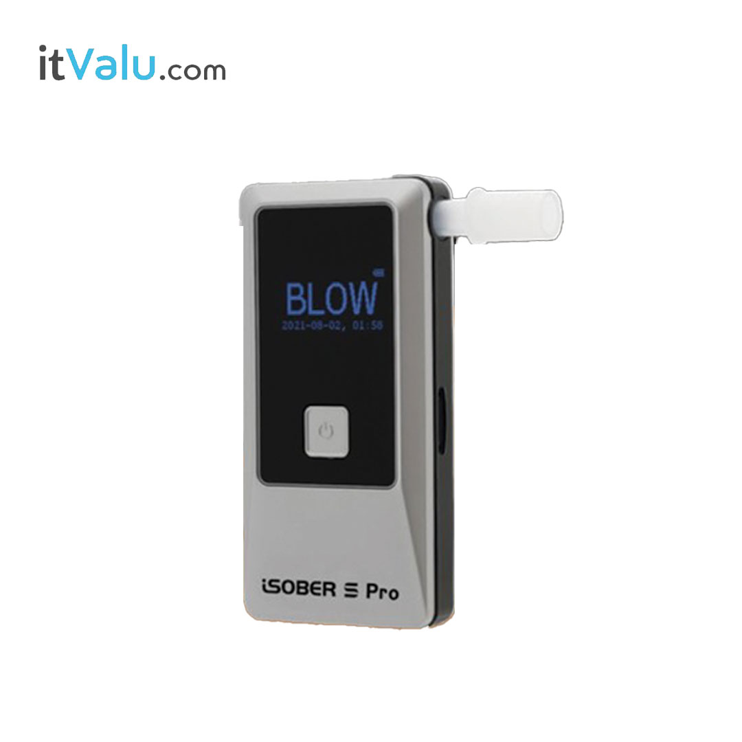 เครื่องเป่าแอลกอฮอล์ Isober S Pro ผ่านแอปได้ เซนเซอร์แบบไฟฟ้าเคมี แสดงผลเป็น %BAC บันทึกย้อนหลังได้ 100 ค่า เชื่อมต่อบลูทูธ กับโทรศัพท์ ผ่าน Isober รับประกันศูนย์ไทย 1 ปี (แถมหลอดเป่า 5 หลอด)