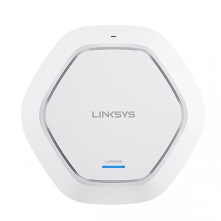 Linksys LAPN600 Access Point N600 Dual Band 2.4 + 5GHz with PoE, High Power Wireless Coverage