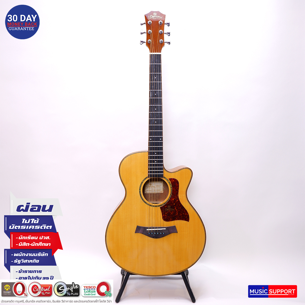 Ressonance R-1SA กีตาร์โปร่งไม้หน้าแท้