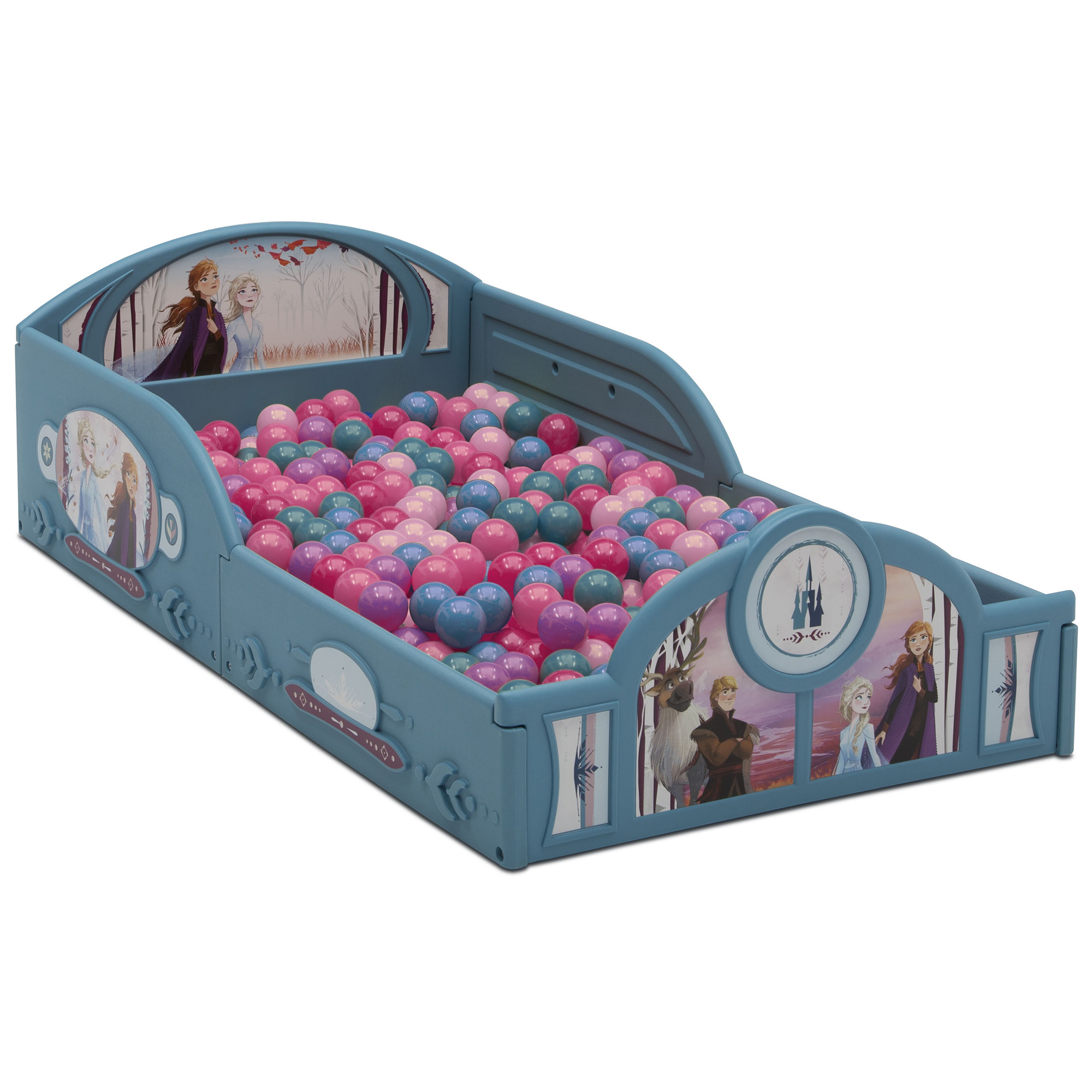 Delta Children Disney Frozen II Plastic Sleep and Play Toddler