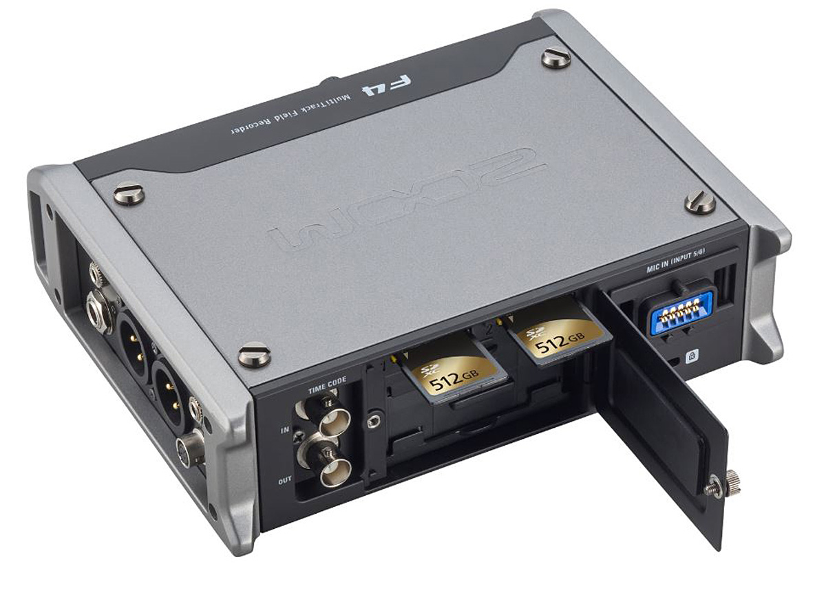 เครื่องบันทึกเสียง Zoom f4 multitrack field recorder