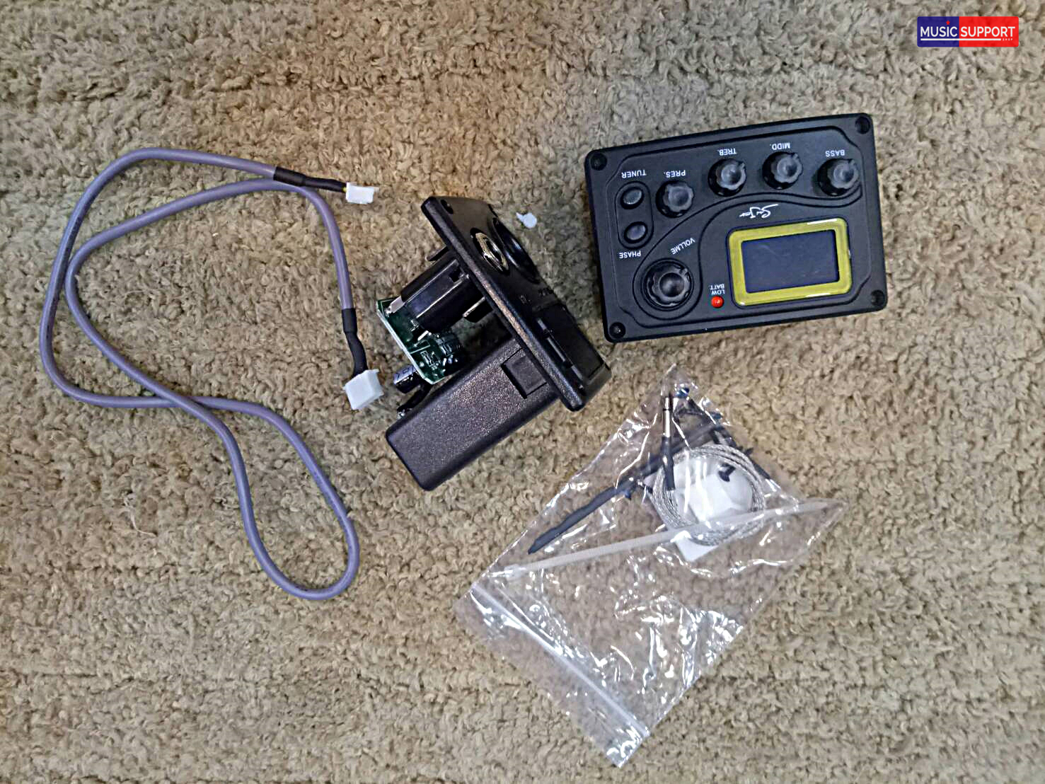 ปิ๊กอัพโปร่ง Pickup Tag-350 Smiger มี Tuner ในตัว