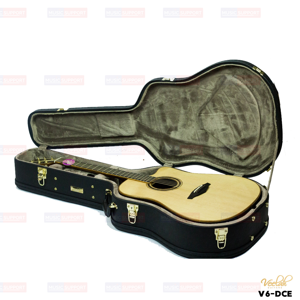 Veelah V6-DCE กีตาร์โปร่งไฟฟ้า