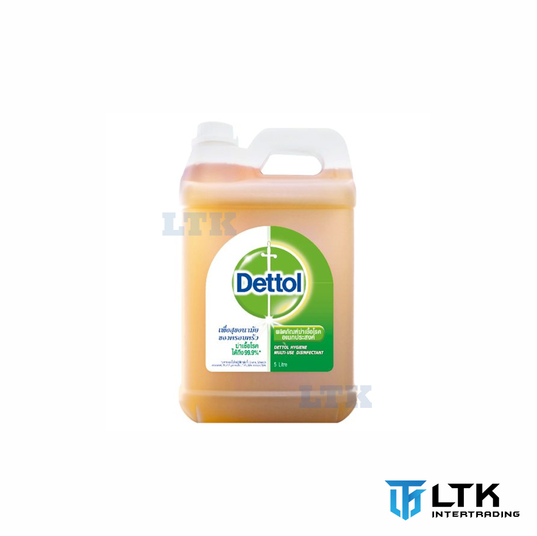 Dettol น้ำยาฆ่าเชื้อโรค Hygiene Liquid ขนาด 5ลิตร