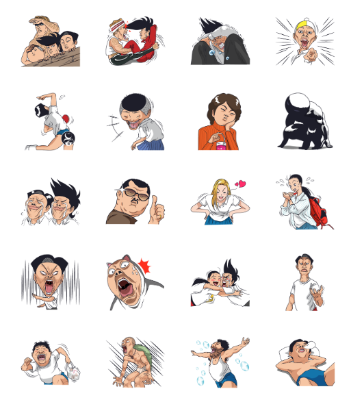 ขายสติกเกอร์ไลน์ Ike! Inachu Takkyu-bu