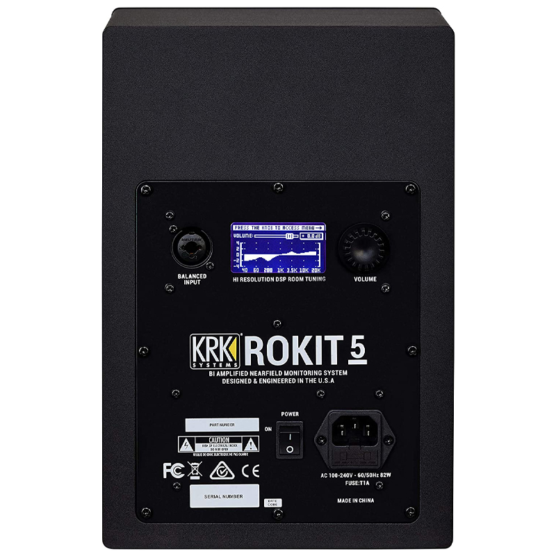 ลำโพงมอนิเตอร์ KRK RP5G4 Rokit5 Gen4 ( Pair ) Black
