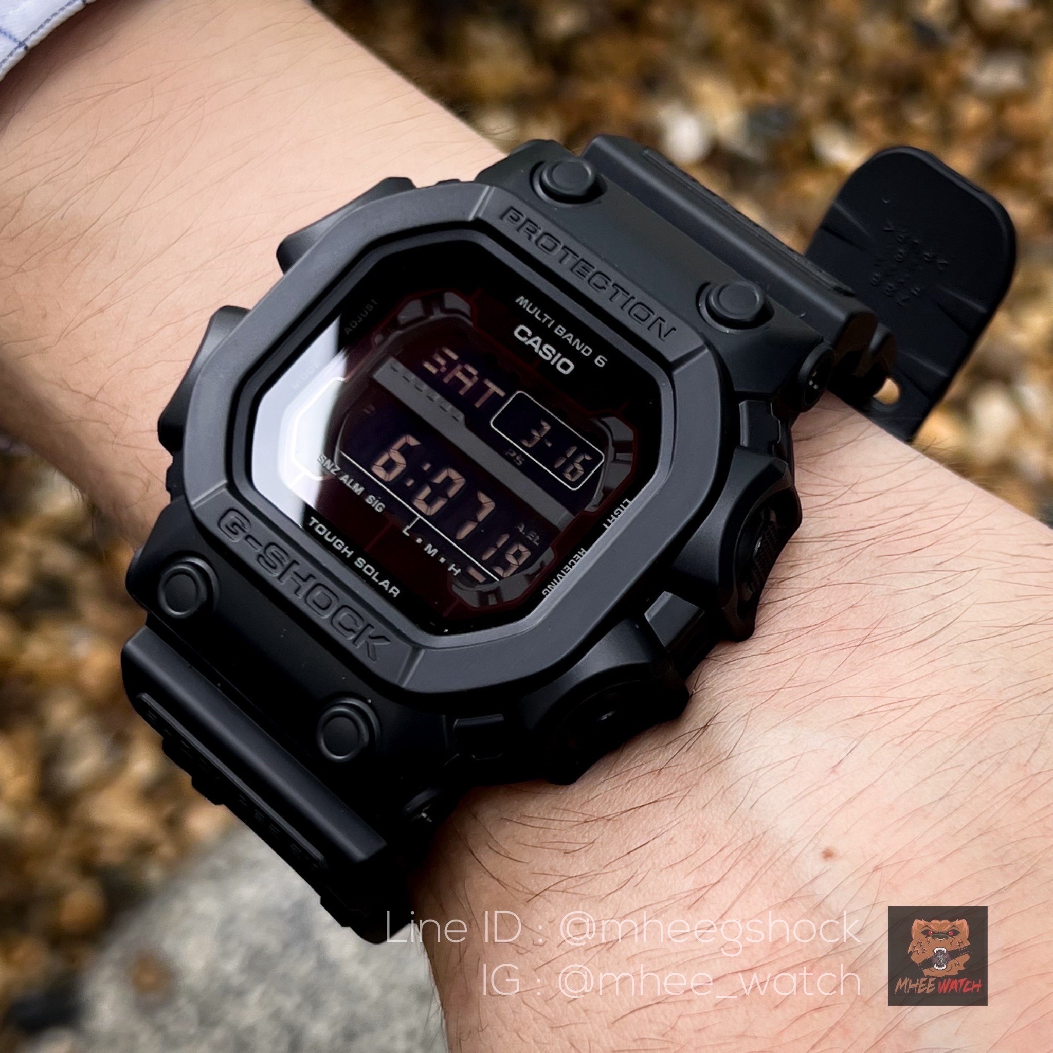 Gshock GXW-56BB Multiband6 Tough Solar ยักษ์ดำM6 มีขายในEUกับJapan Only ตะขอดำทั้งเรือน หายากมาก