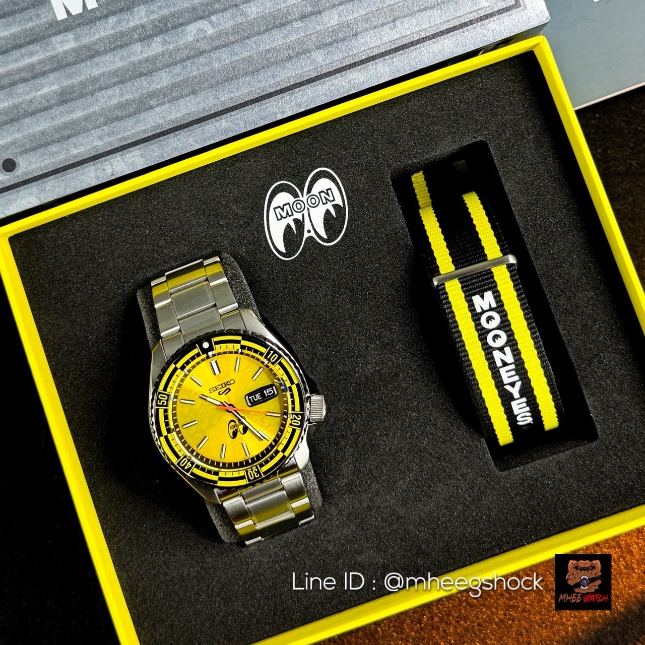 Seiko 5Sport Limited Edition Sports MoonEyes Only 1500 Pieces in the World SRPL39K Series