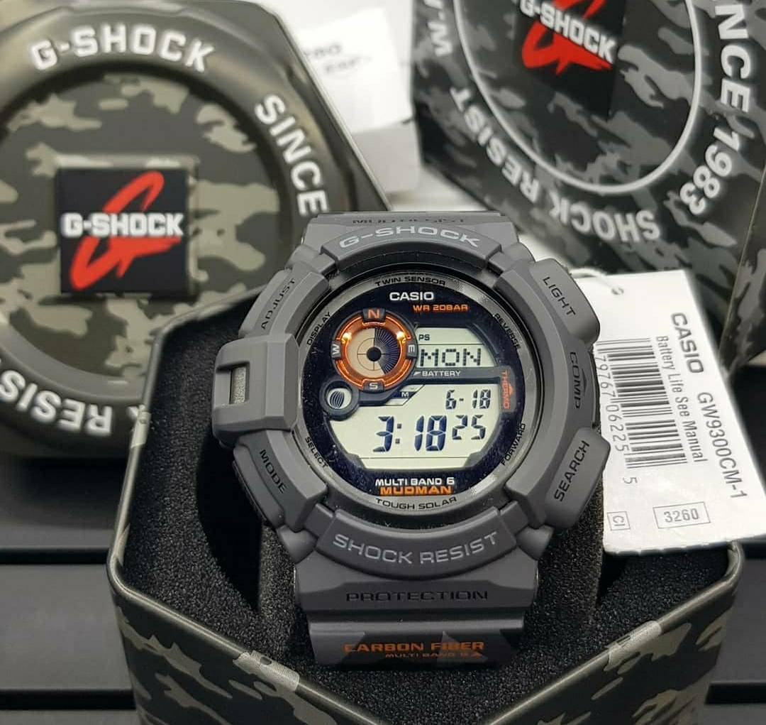 G-Shock Limited Mudman พราง GW-9300CM-1