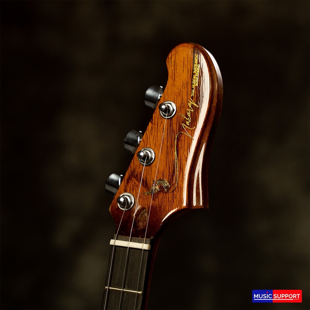 พิณ Nakaraj PIN-2 เครื่องดนตรีพื้นบ้าน