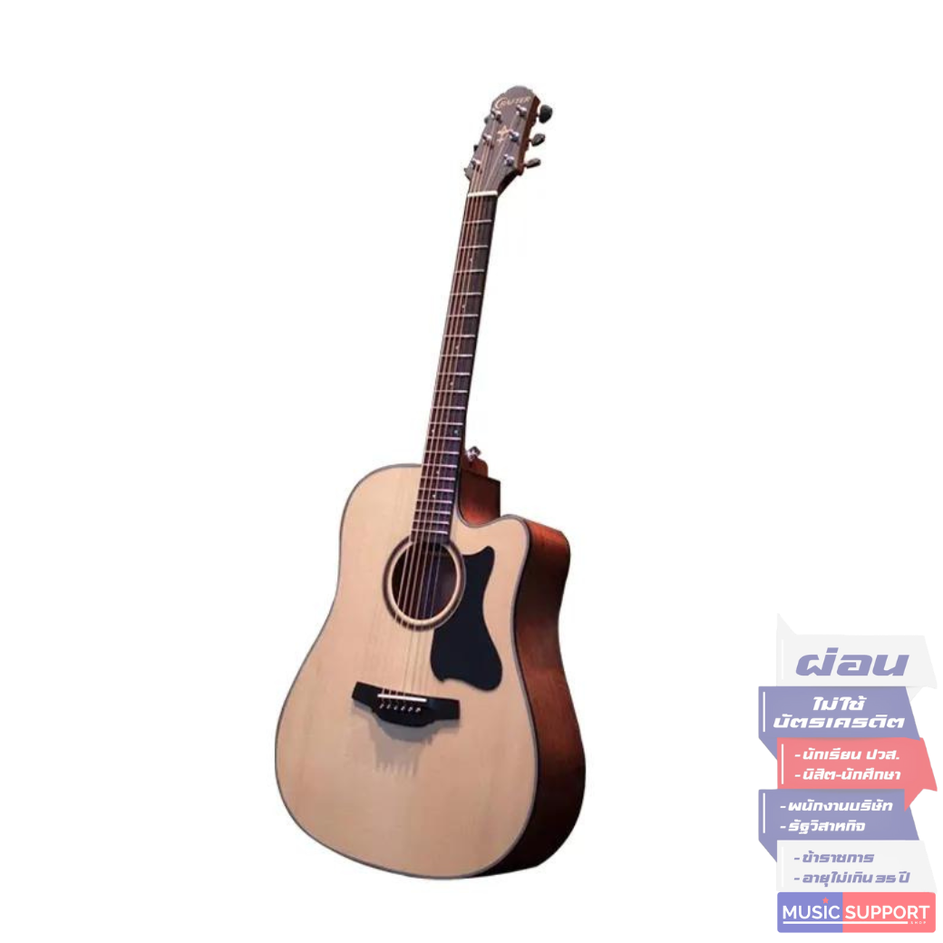 กีตาร์โปร่งไฟฟ้า Crafter HD-200CE/FS.NT + GIG BAG