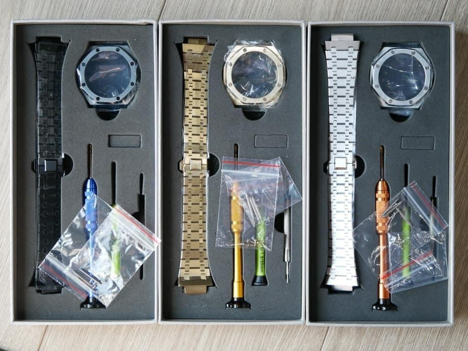 กรอบสายสแตนเลสแท้G-Shock Casioak AP รุ่นGa-2100