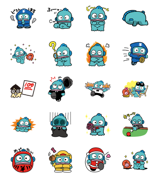 ขายสติกเกอร์ไลน์ HANGYODON