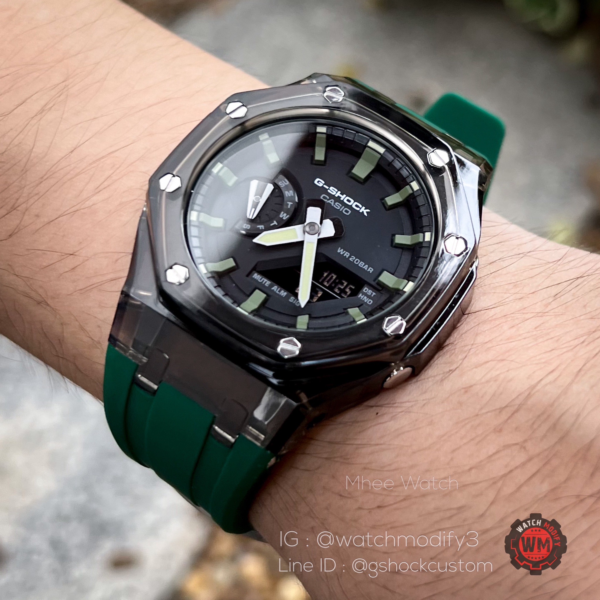 G-Shock Hulk Black Skeleton