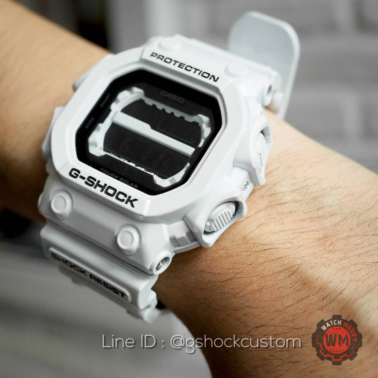 G-Shock Custom ยักษ์ขาว