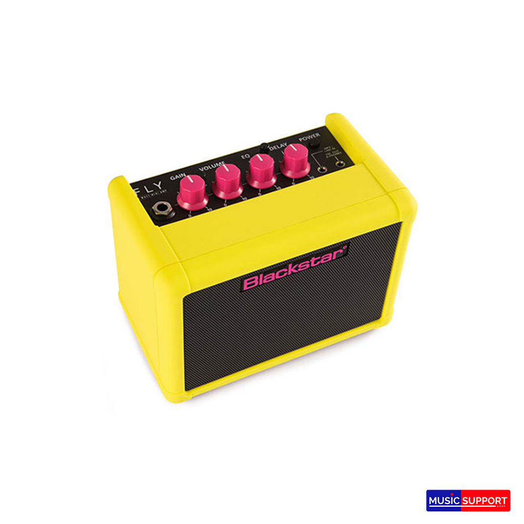 ตู้แอมป์กีต้าร์ไฟฟ้า Blackstar FLY 3 Combo Mini Amp Neon Yellow