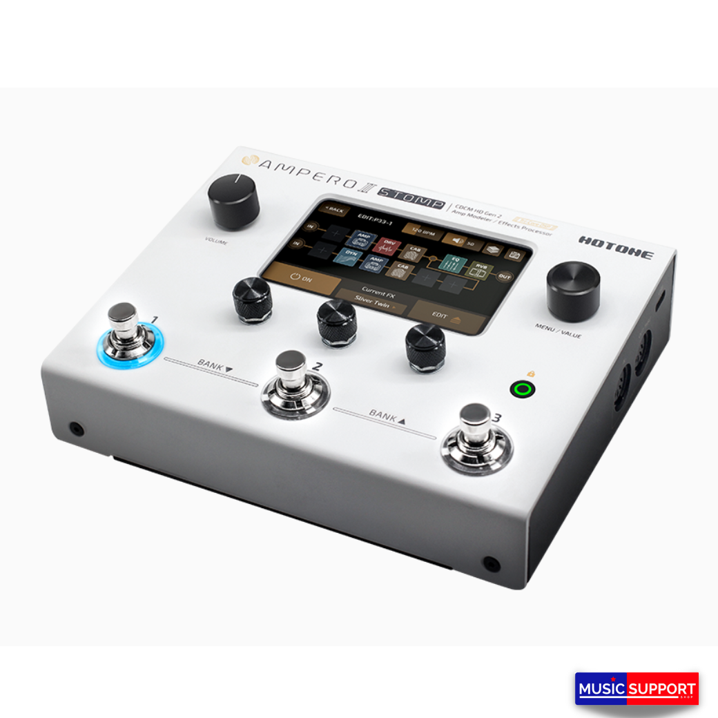Hotone Ampero Stomp II มัลติเอฟเฟค