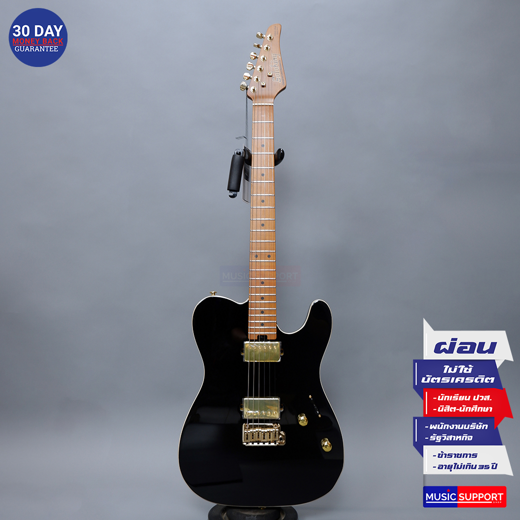 กีตาร์ไฟฟ้า Soloking MT-1 Modern HH Black (MT1M)