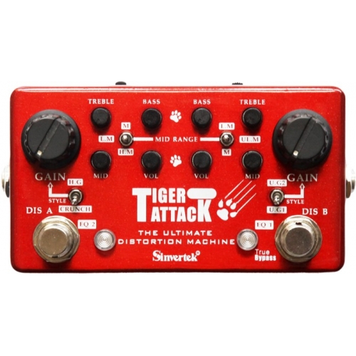 เอฟเฟคกีตาร์ไฟฟ้า Sinvertek # S 103 (Tiger Attack) Destortion