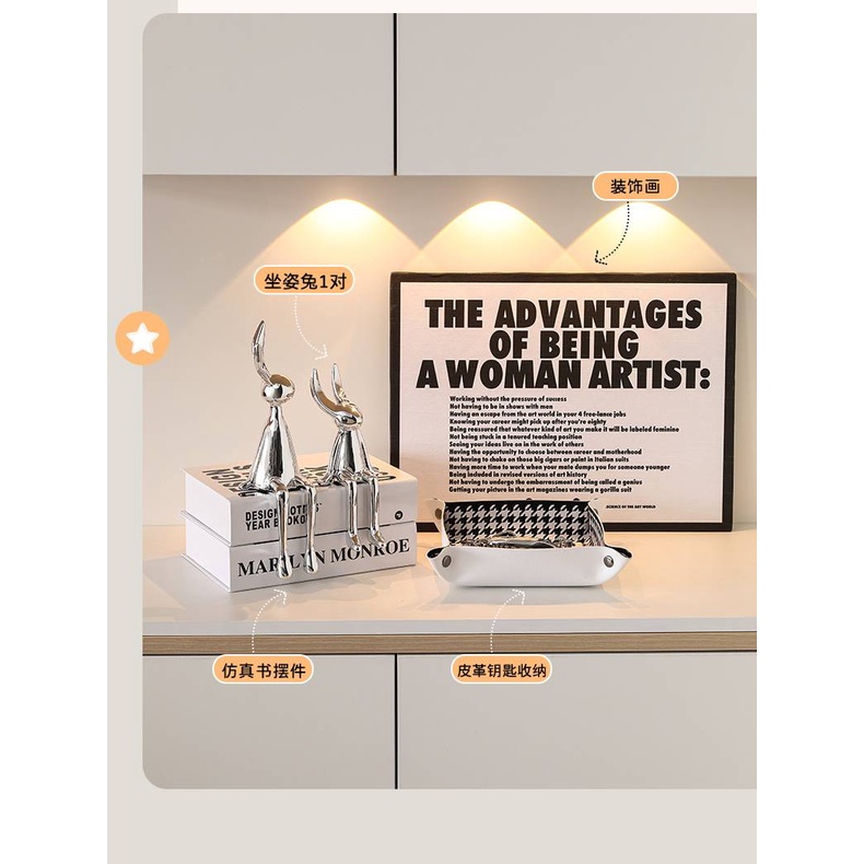 CT135D058 HOMMY เซตของแต่งบ้านสีเงิน ของแต่งห้องมินิมอล ของแต่งห้อง ของแต่งบ้านโมเดิร์น ของแต่งบ้าน