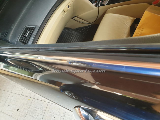 คิ้วรีดน้ำประตู พร้อมคิ้ว Stainless Accord G8 2008-2012