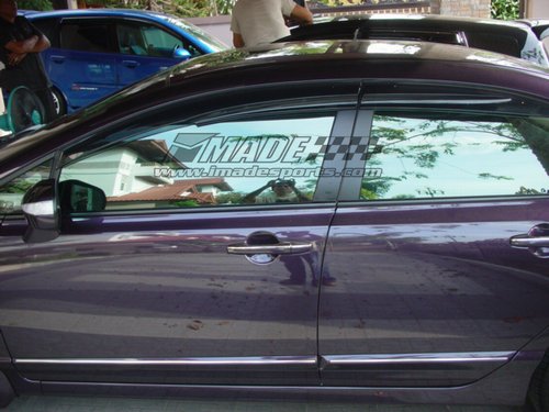 กันสาด Civic FD mugen style (PMMA grade)