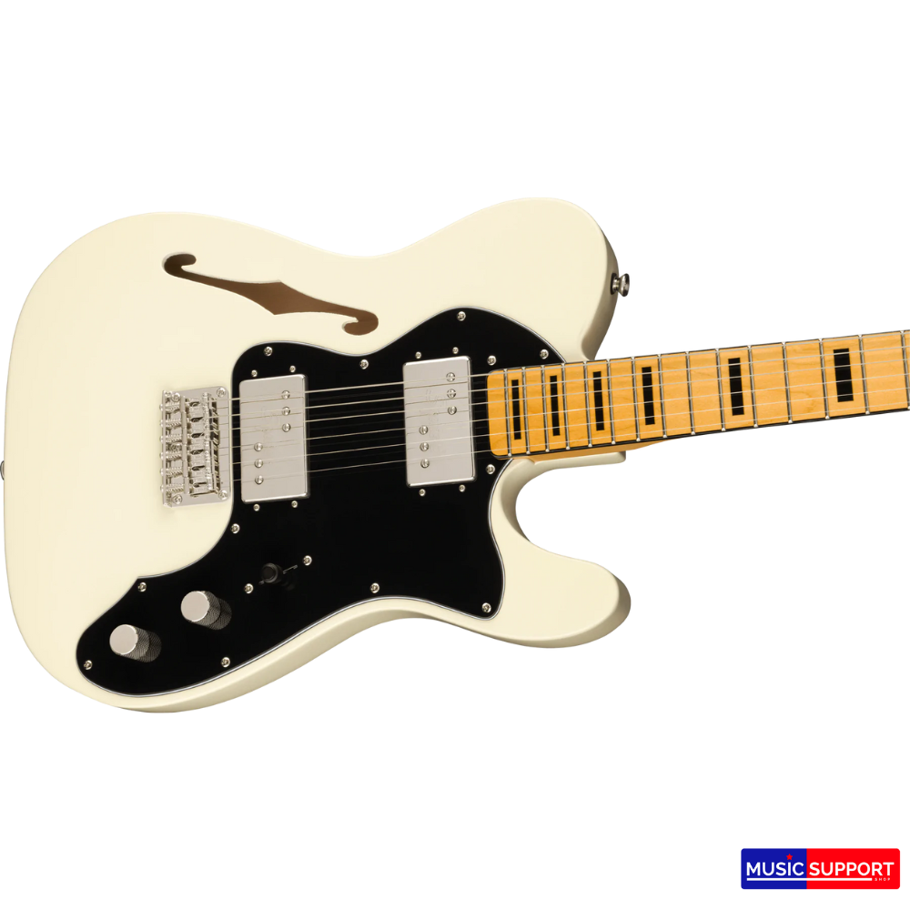 กีตาร์ไฟฟ้า Squier Classic Vibe ‘70s Telecaster Thinline Olympic White