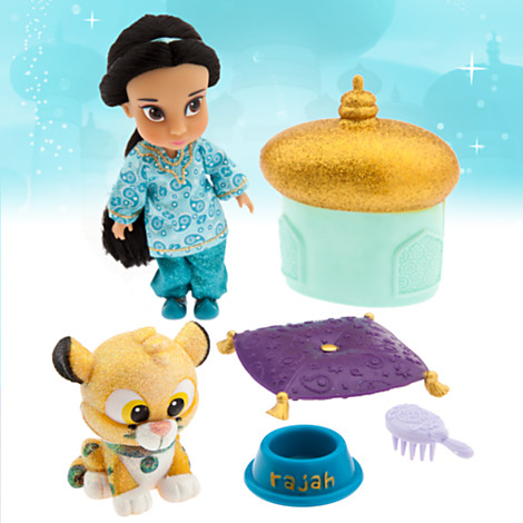 [พร้อมส่ง] Disney Animators Collection Jasmine Mini Doll Play Set - 5