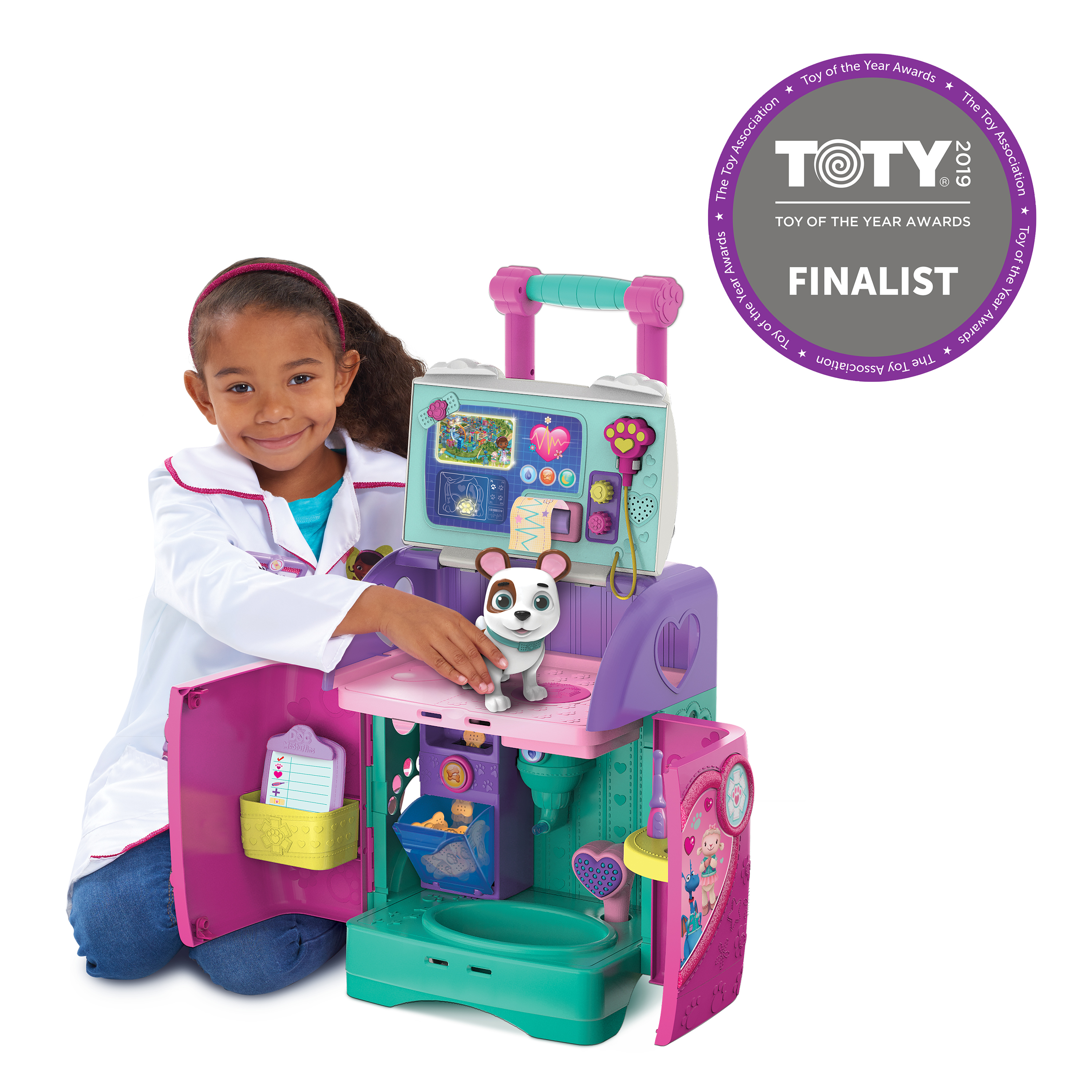 Doc McStuffins Pet Rescue Mobile Playset ของเล่นเด็กสัตวแพทย์