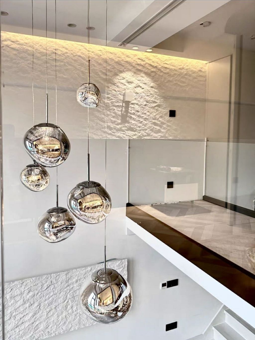 CT203A185 SOTMIA Nordic CHANDELIER โคมระย้า โคมระย้าสไตล์นอร์ดิก chandelier duplex building